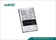 IP68はカード/パスワード、MA/ROHSの電気単一のドアのアクセスのコントローラーを防水します