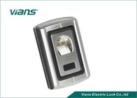 金属の指紋の1000枚の型板が付いている単一のドアのアクセスのコントローラー、高い安全性