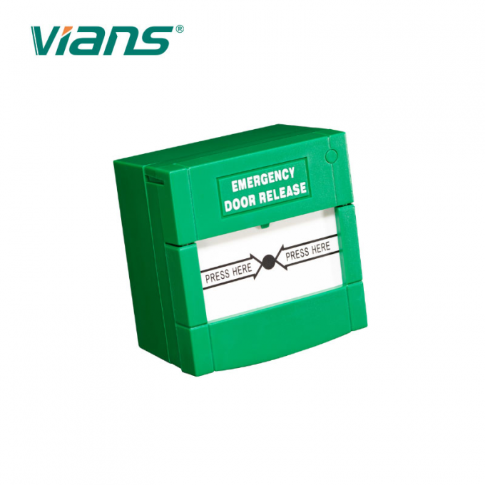 カバーが付いているガラス再設置可能な緊急時のドア解放ボタン緊急なスイッチ 0