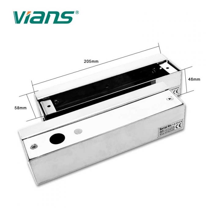 Electonicのステンレス鋼のボルト ロックはFramelessガラス ドアのためにかっこに入れる 0