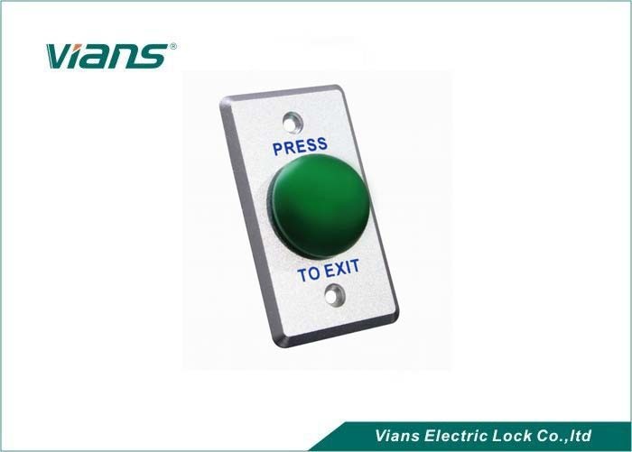 長方形は緑IP50ドアの出口ボタンによってカスタマイズされた押しスイッチを形づけた