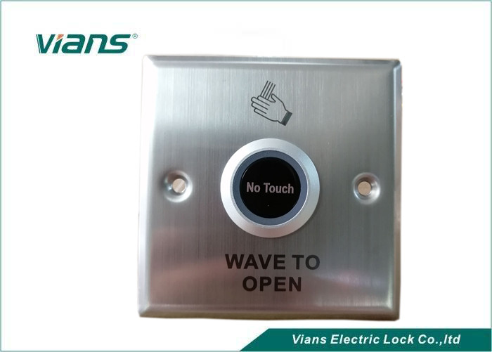ステンレス鋼のパネルのTouchlessのドア解放ボタンの波ボタン